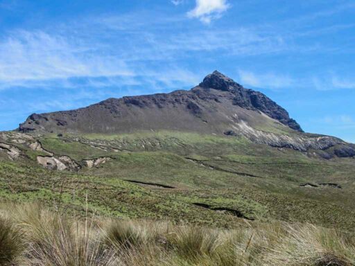 Volcán Corazón, ruta desde el Chaupi