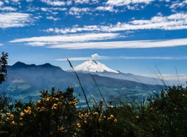 Volcán Cotopaxi visto desde el Corazón