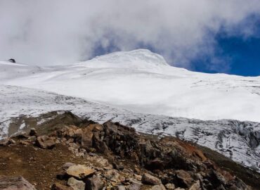 Volcán Cayambe, ruta normal a la cumbre