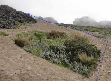 Ruco Pichincha, ruta del arenal
