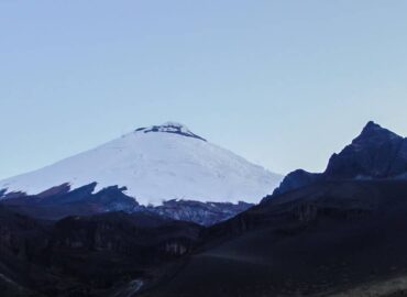 Cotopaxi south face and Morurco Peak