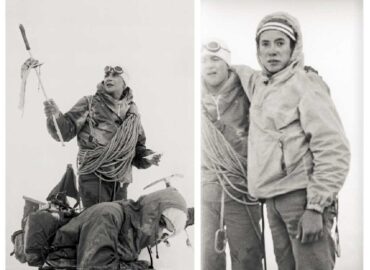 Cumbre de 1963, Nevado Altar: Rómulo Pazmiño, Luis Salazar y Marco Cruz