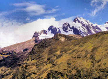 Sendero desde la Bocatoma de Quimiag al Campo Italiano, Volcán Altar, Ecuador