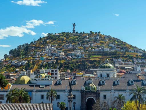 El Panecillo con la Virgen Alada, Quito