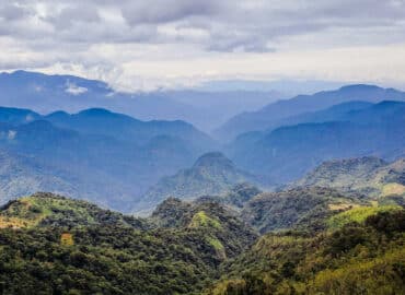 Estribación occidental del Volcán Corazón